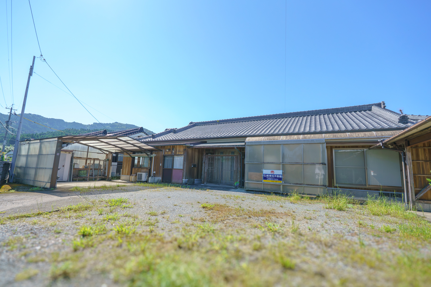 【梅北町】純和風×ログハウスの二面性！絶景ウッドデッキ付き！！