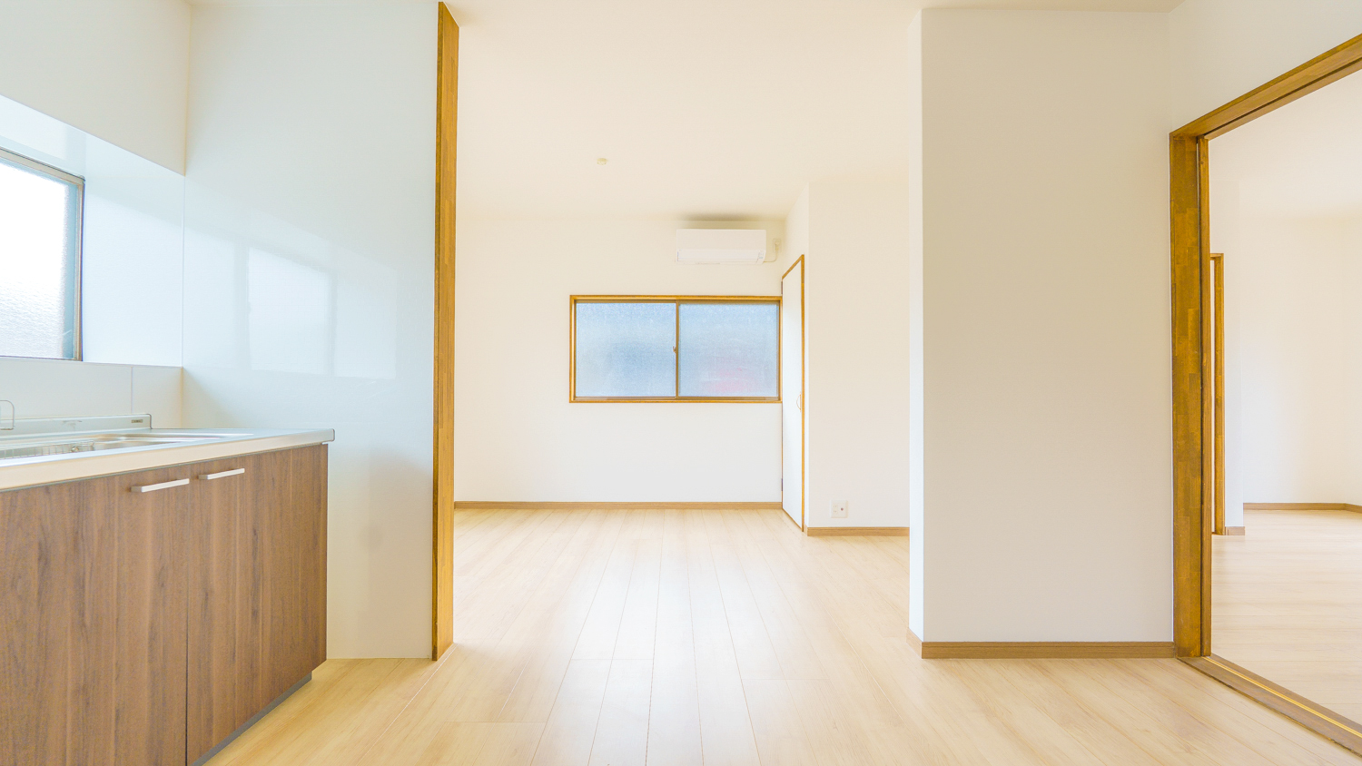 15｜エアコン完備と各部屋への動線